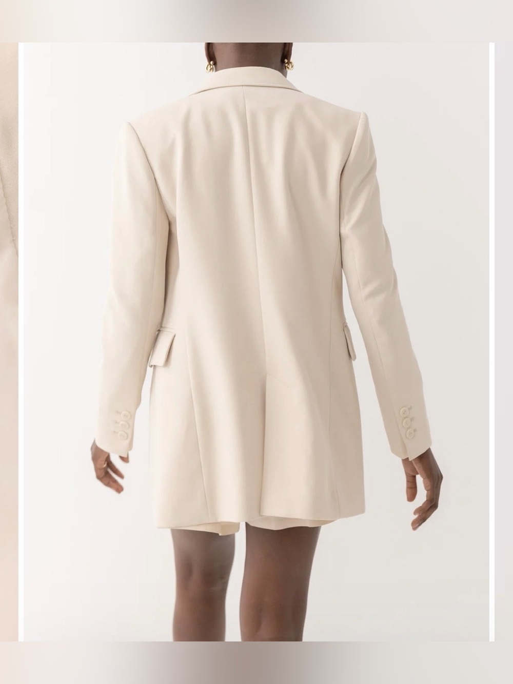 Honors $338 The Honors Blazer in Sand Size Small - Picture 4 of 10